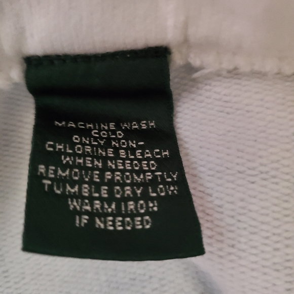 Lauren Ralph Lauren White Ladies Sports Apparel Pants Women's Large - Picture 5 of 5